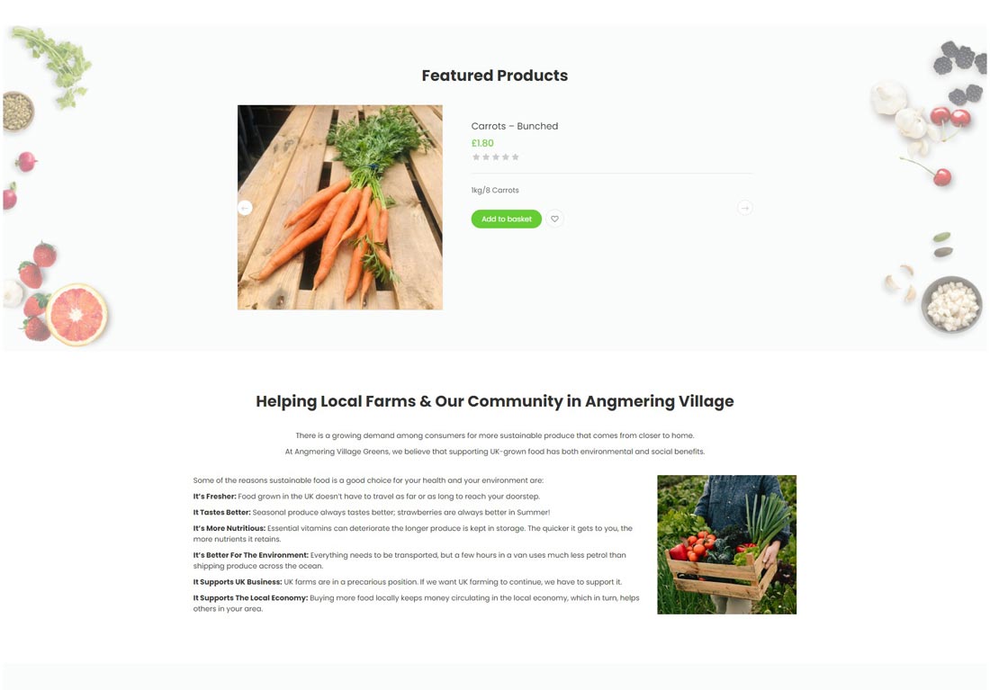 Angmering Village Greens website