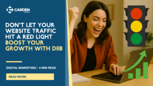 Lady celebrates getting more traffic on her website