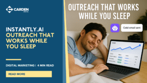 Man sleeping on a bed with his laptop facing him showing business leads
